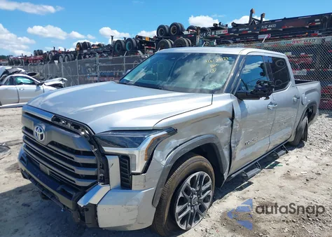2023 Toyota Tundra Limited из США, поврежденный, VIN 5TFJA5AB0PX020717